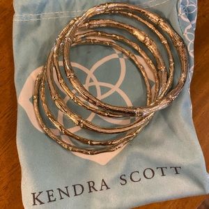 Kendra Scott gold bangels